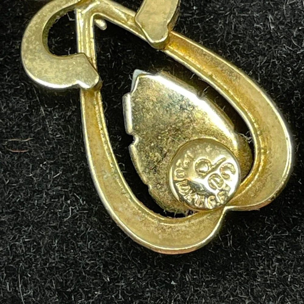 Vintage D.E.C. DEC D. E. C. 14K Gold Filled Opal Pendant Necklace 18 Inch